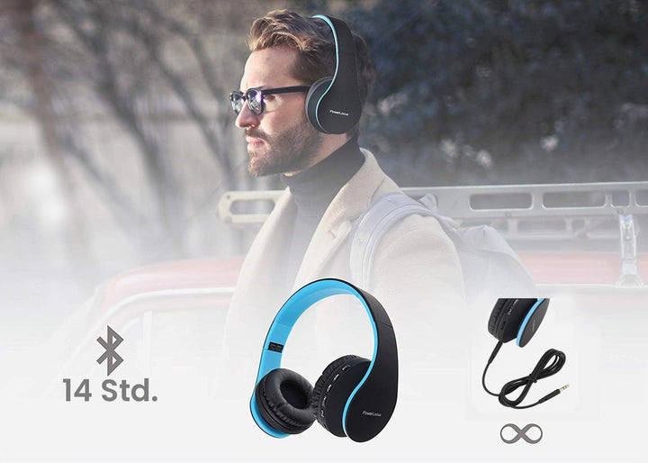 PowerLocus P1 Bluetooth Kopfhörer Kabellos, Wireless 5.0 Bluetooth Kopfhörer Over-Ear, Over Ear Kopf