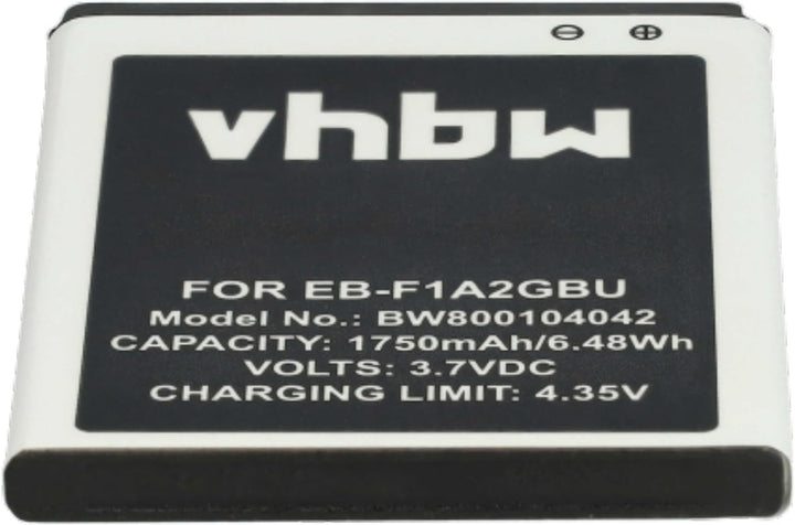 vhbw 3X Akku kompatibel mit Samsung Galaxy Camera EK-GC100Z, Camera EK-GC110, EK-GC120 Handy Smartph