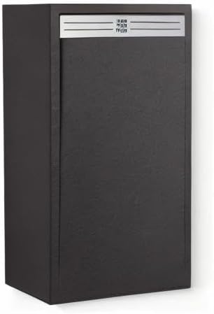 KOES - Kunstharz-Duschwanne Modell VOIGA – 70x100 – Schwarz RAL 9005 70x100cm Schwarz, 70x100cm Schw