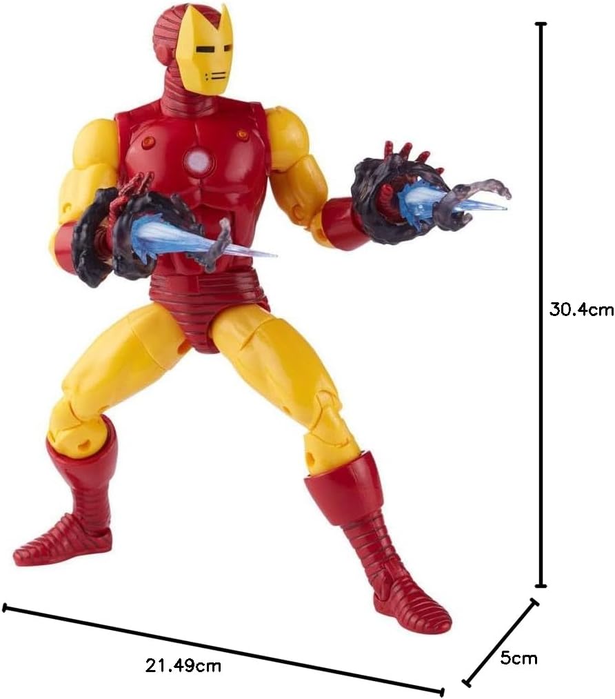 Hasbro Marvel Legends Series 20th Anniversary Series 1 Iron Man 6-inch Action Figure Collectible Toy