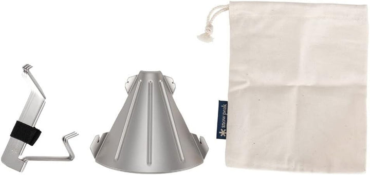 Snow Peak Field Barista CS-117 Kaffee-Tropfer, zusammenklappbar, Edelstahl, Stahl Einheitsgrösse, St