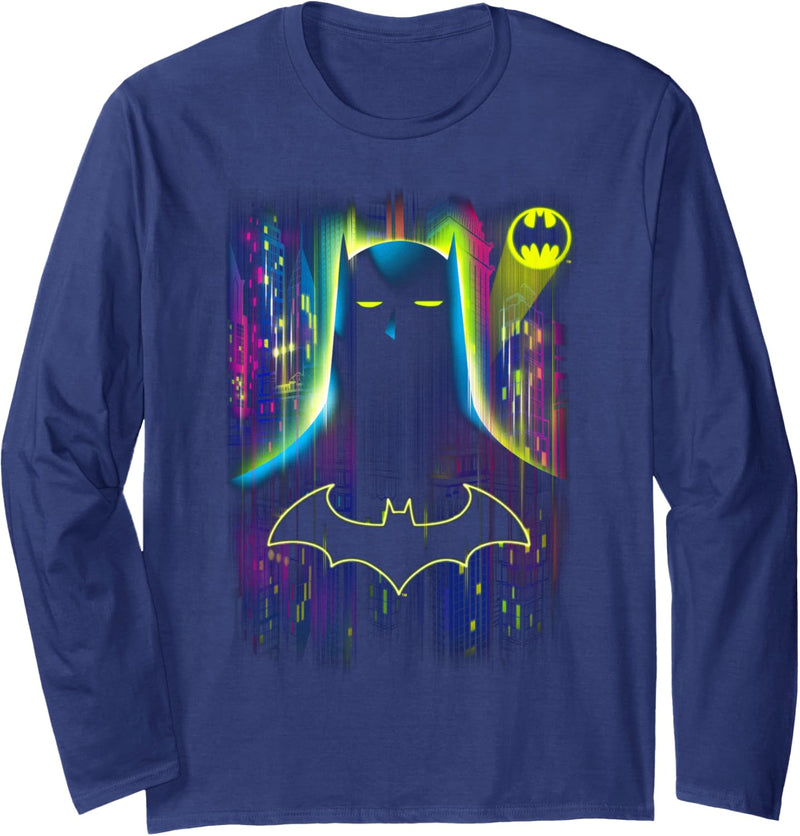 Batman Knight Lights Langarmshirt