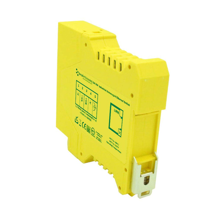 Brainboxes Ethernet auf 3 Relaisadapter, 4 Anschlüsse 10/100 4 Port 10/100 Industriell, 4 Port 10/10