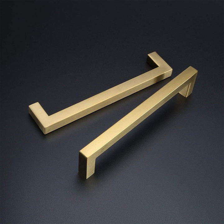 Goldenwarm Griffe Messing-Schrank mit Schubladen aus lsj12gd mit Quadrat-für Möbel, Schrank Hole Cen