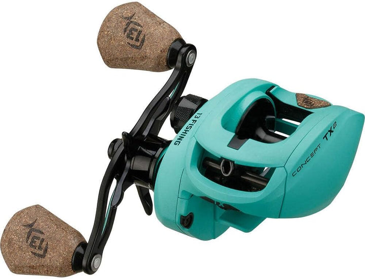 13 Angeln – Concept TX2 – Baitcast-Rollen – inkl. Totenkopf-Kappe, Flache Baitcast-Rolle Für Rechtsh