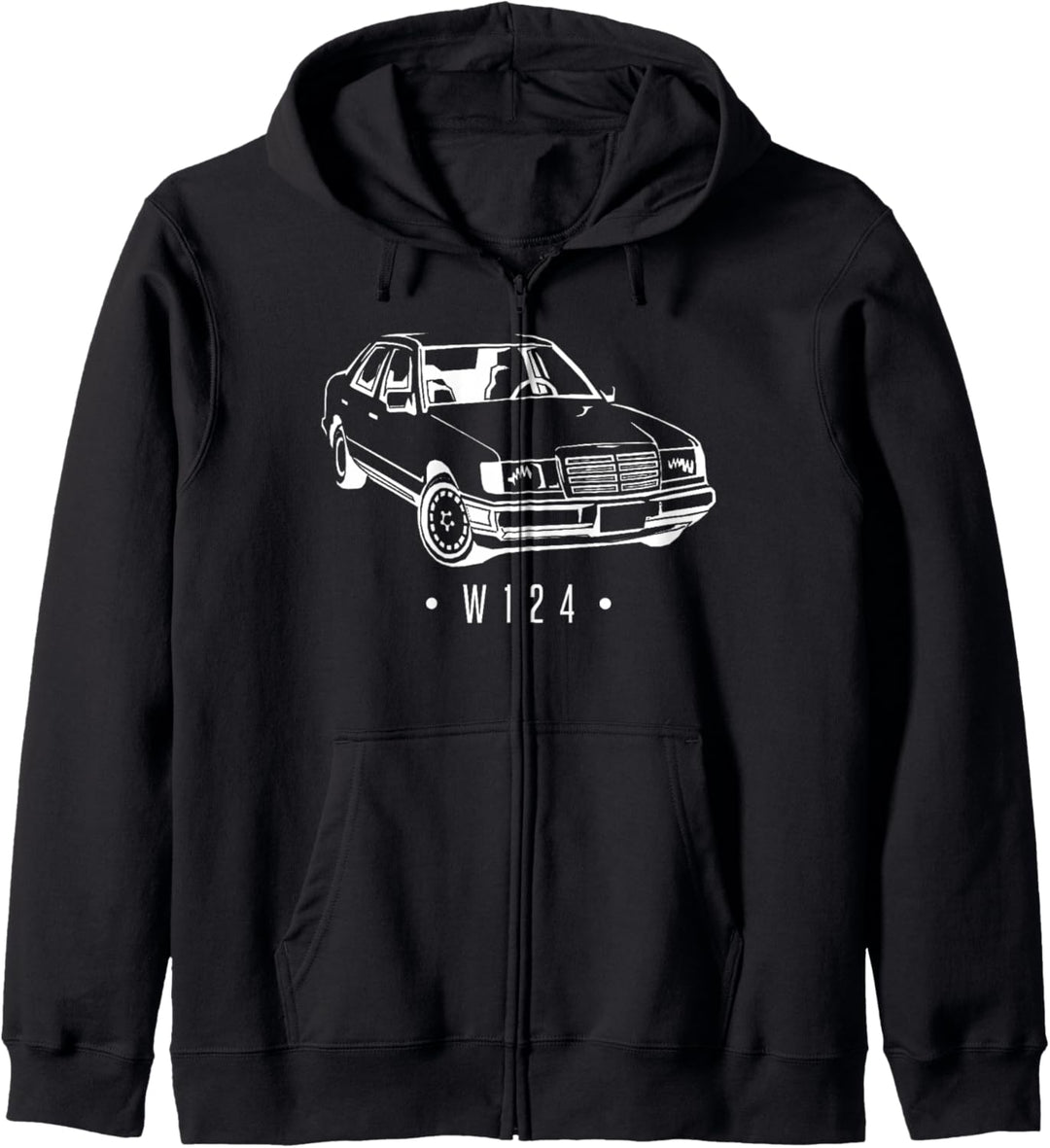 W124 Silhouette T-shirt Kapuzenjacke