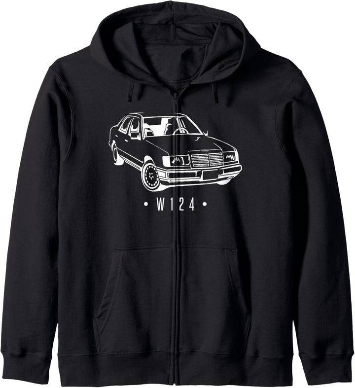 W124 Silhouette T-shirt Kapuzenjacke