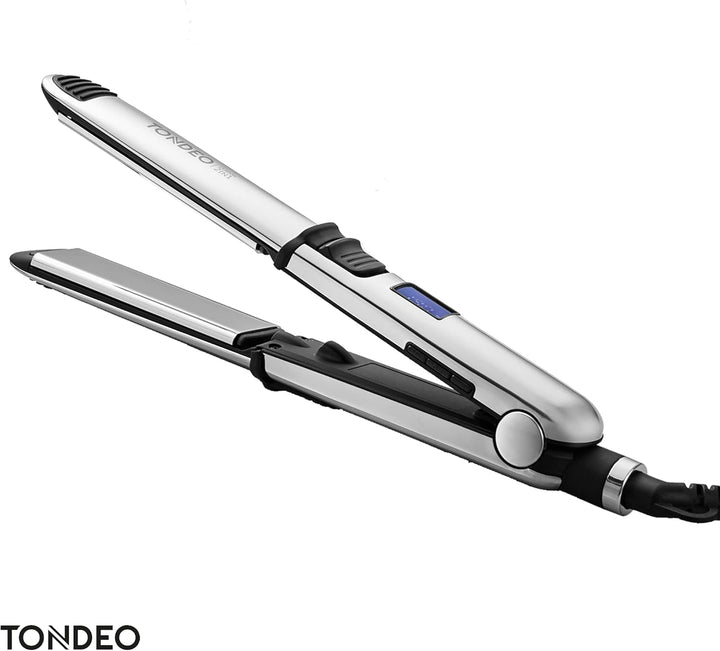 TONDEO Glätteisen CERION 2in1 | Profi-Haarglätter mit Ionen-Technologie | 2in1: Glätt- und Welleneis