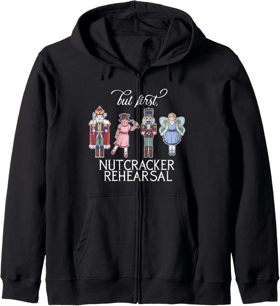 But first, NUTCRACKER REHEARSAL! Nussknacker-Ballett Meme Kapuzenjacke