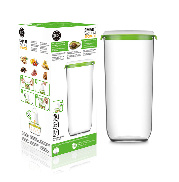 FOSA MADRID BEHÄLTER XL 2.850ML – MC12850 - Smarte Vakuum-Lebensmittelaufbewahrung – Runder Vakuum-A