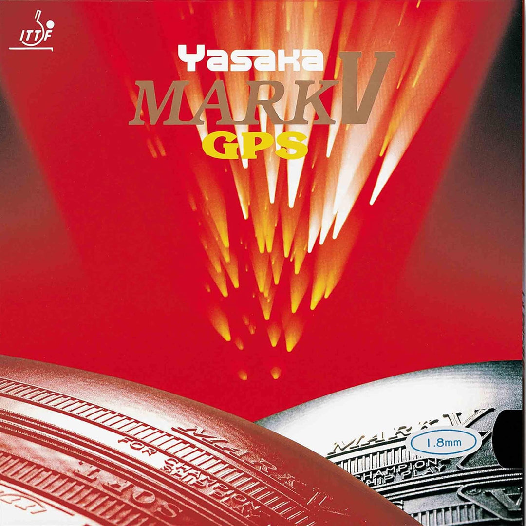 Yasaka Belag Mark V GPS 2,0 mm, rot 2,0 mm, rot, 2,0 mm, rot 2,0 mm, rot