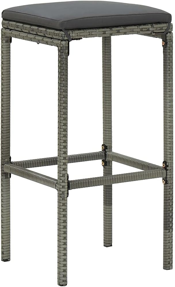 vidaXL 6X Barhocker mit Kissen Barstuhl Tresenhocker Küchenhocker Thekenhocker Tresenstuhl Thekenstu