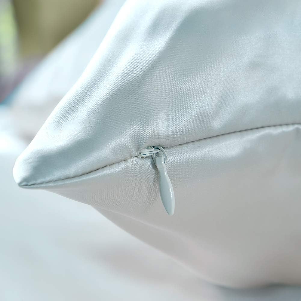 THXSILK 25 Momme Seide Kissenbezug für Haar und Haut - Maulbeerseide Kissenbezug - Hypoallergen mit