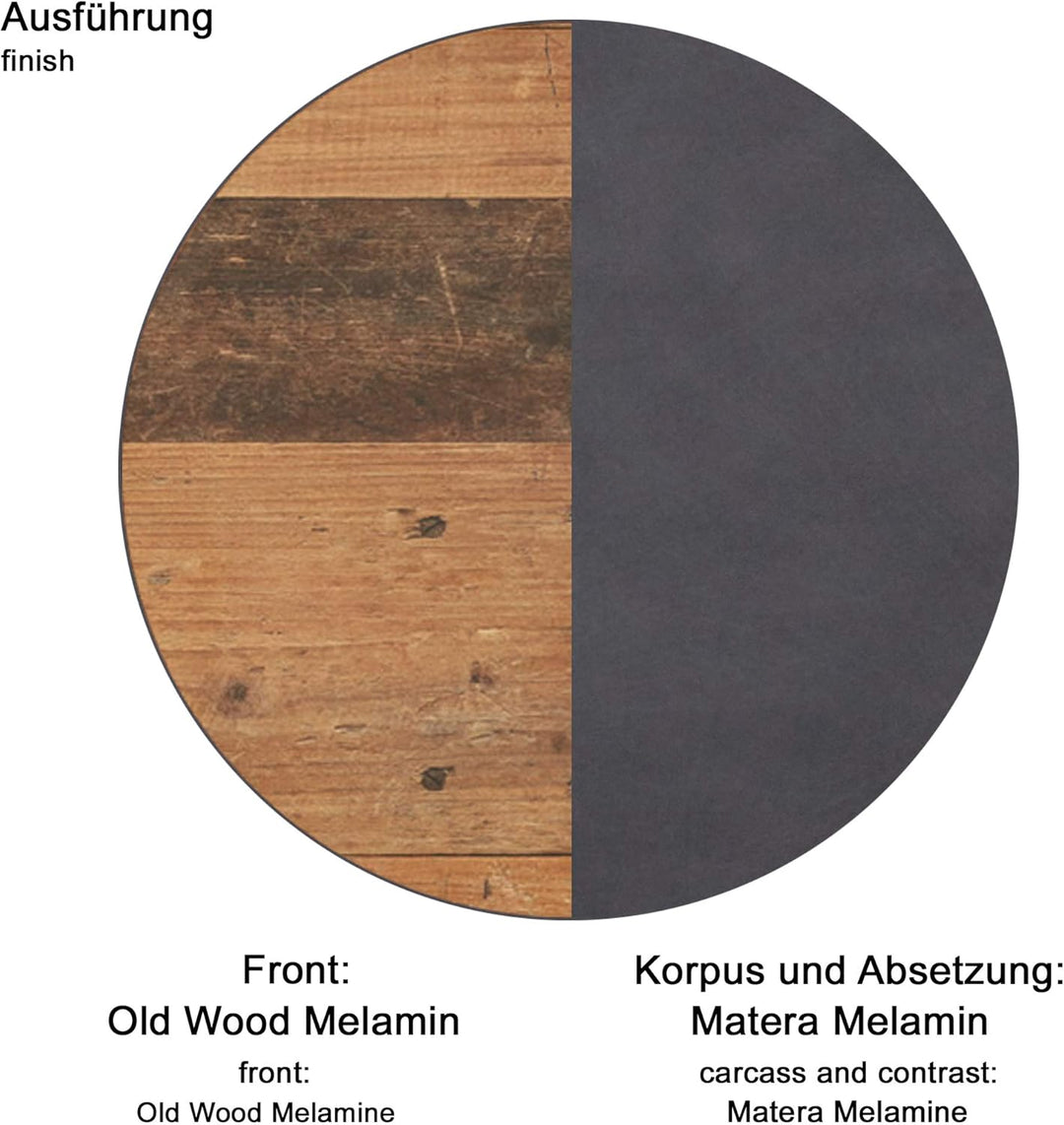 trendteam smart living - Garderobensitzbank Sitzbank - Garderobe - Indy - Aufbaumass (BxHxT) 80 x 45