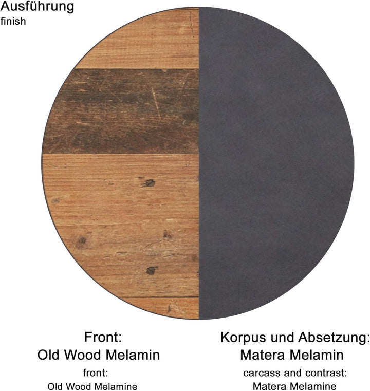 trendteam smart living - Garderobensitzbank Sitzbank - Garderobe - Indy - Aufbaumass (BxHxT) 80 x 45