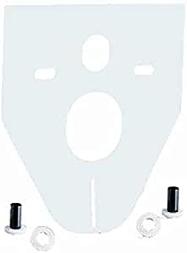 Geberit Revisionsplatte Sigma 30 | Betätigungsplatte mit Zwei-Mengen-Spülung | Drückerplatte | Weiss