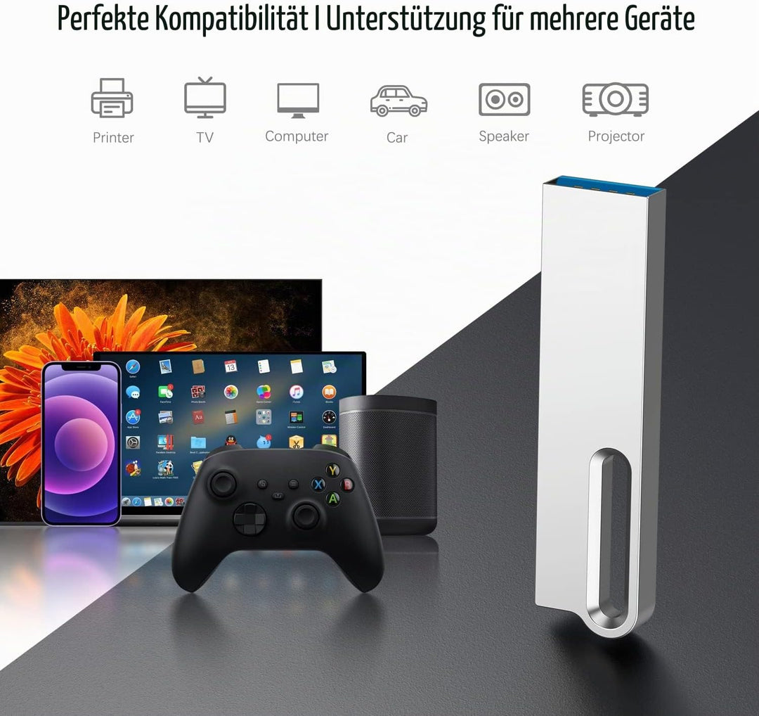 KOOTION 128GB USB 3.0 Wasserdicht Metall Datenstick 128 GB Memory Stick Flash-Laufwerk USB Flash Dri
