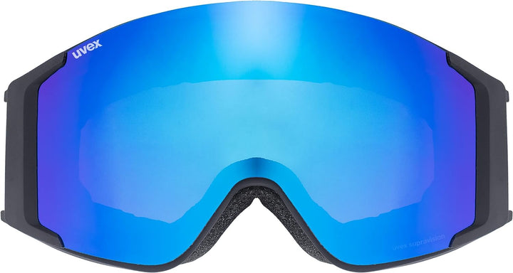 Uvex Unisex G.gl 3000 To Skibrille (1er Pack) black mat/blue-lasergold lite Einheitsgrösse Bundle mi