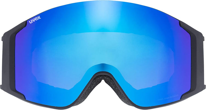 uvex Unisex G.gl 3000 To Skibrille (1er Pack) Einheitsgrösse black mat/blue-lasergold lite, Einheits