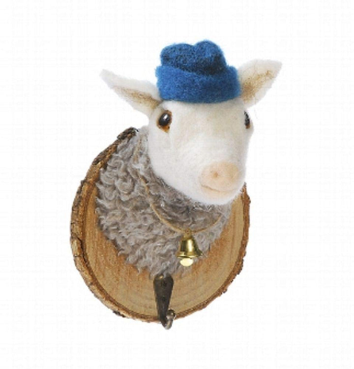 kleiderhaken schaf mit mütze by baden auf holzbasis ca 16 cm 2166170