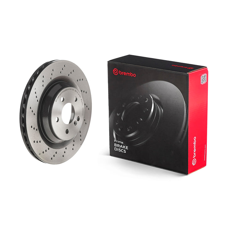 Brembo 09.B842.41 Hintere Bremsscheibe mit UV Lackierung