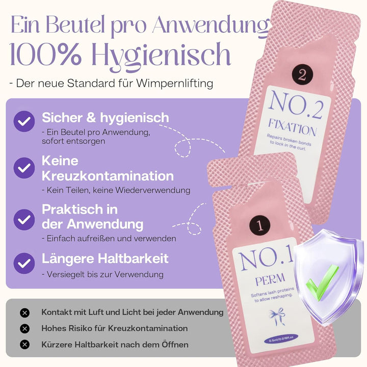 CALAILIS Wimpernlifting Set, 2025 Aktualisierte Lash Lifting Set, Semi-Permanente Wimpern Curling Wi