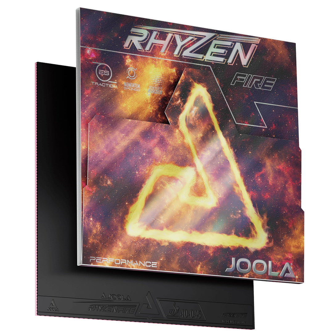 JOOLA Belag Rhyzen Fire, schwarz, 2,3 mm