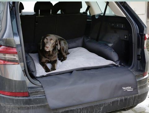 Kerbl Pet Hundebett / Hundekissen für Kofferraum, Gepolsterte Liegefläche waschbar, Schutz vor Schmu