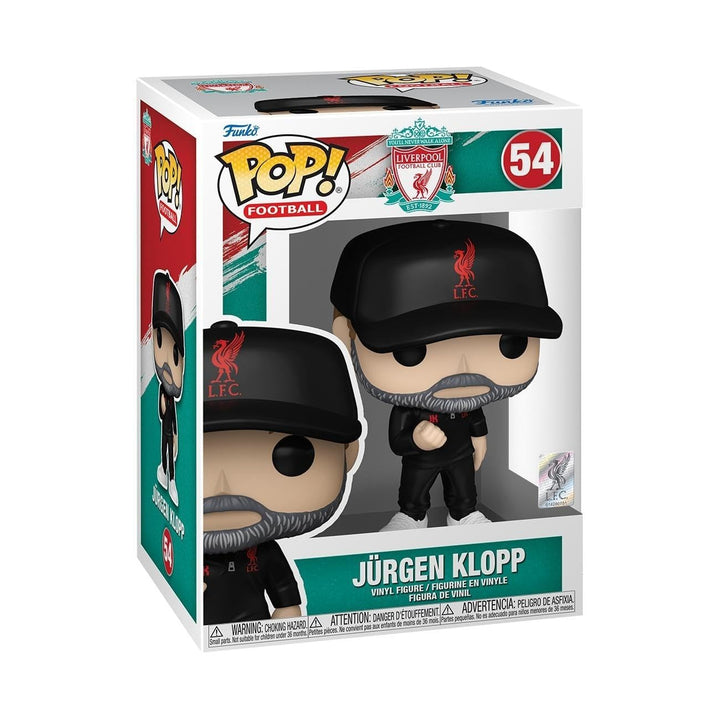 Funko POP! Soccer: Liverpool FC - Jurgen Klopp - Vinyl-Sammelfigur - Geschenkidee - Offizielle Hande