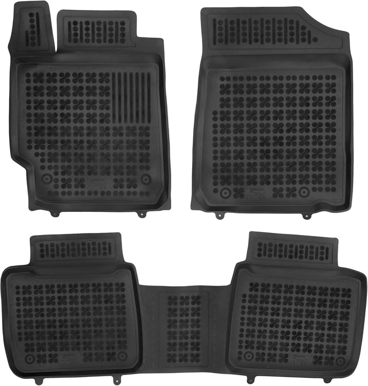 SMK Auto fussmatten gummimatten passt für Toyota Camry VII XV40 2007-2011 fussmatten Auto für alle J