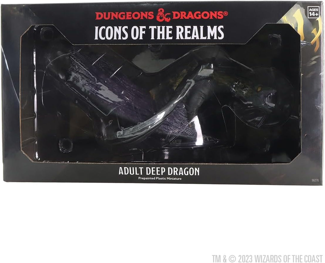 WizKids D&D Icons of The Realms: Adult Deep Dragon Pre-Painted Miniatures