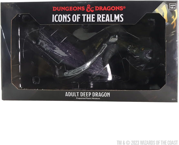 WizKids D&D Icons of The Realms: Adult Deep Dragon Pre-Painted Miniatures