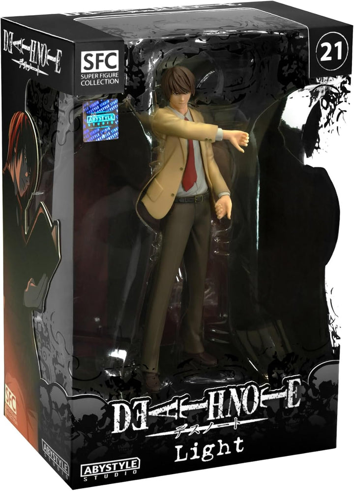 Abysse Corp Death Note Actionfigur Light 1:10 Scale Bedruckt, aus PVC, in Geschenkverpackung.