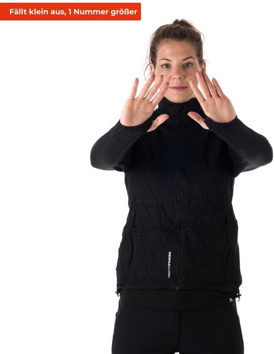 NORTHFINDER Ultraleichte Regenjacke Damen Wasserdicht Atmungsaktiv | Fahrrad Regenjacke Damen Laufja