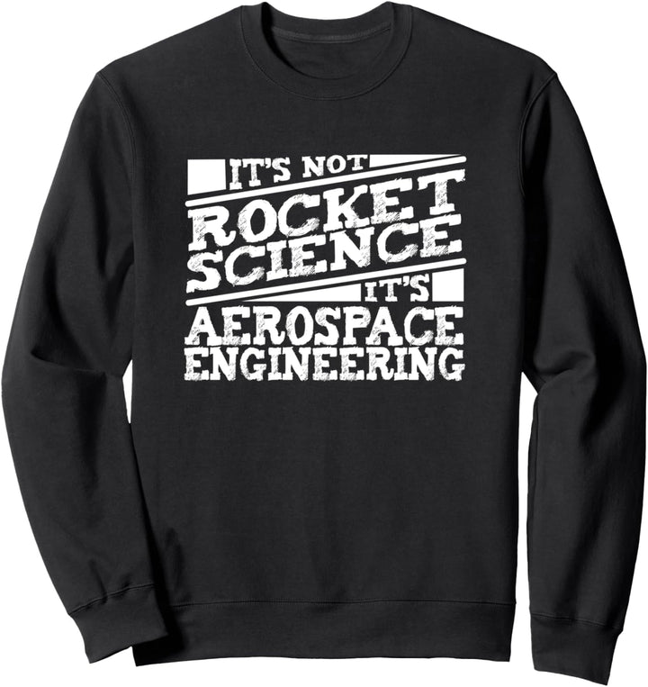 Rakete Science Space Nerd Wissenschaftler Sweatshirt