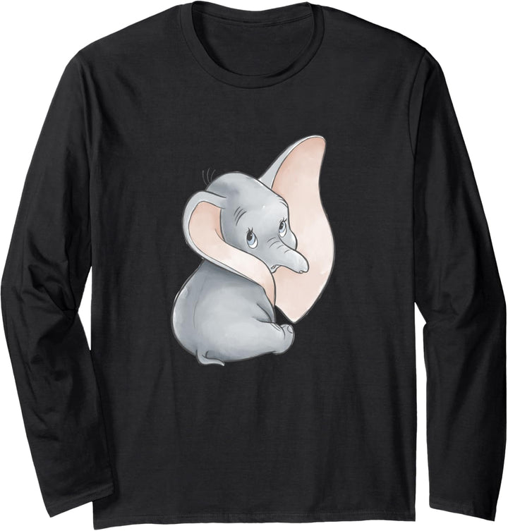 Disney Dumbo Over The Shoulder Pose Pastel Langarmshirt