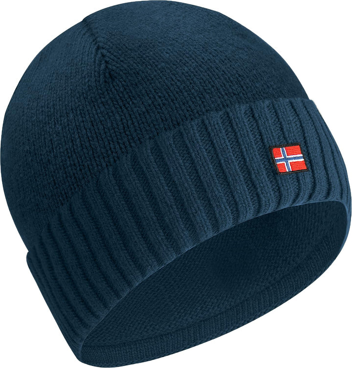 ACE Norway Winter-Mütze - Strick-Mütze aus Schaf-Wolle für Erwachsene - Woll-Beanie für Damen & Herr