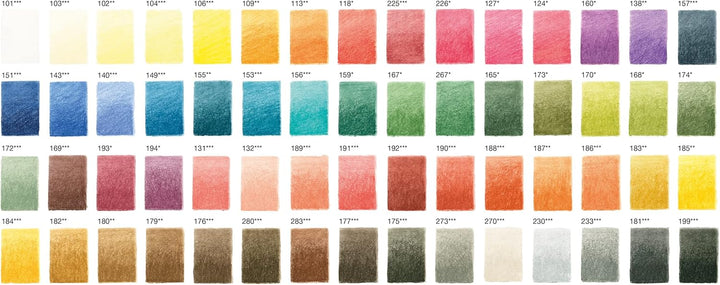 Faber-Castell 112160 - Farbstift Pitt Pastell, 60er Metalletui 60 Stück (1er Pack) Single, 60 Stück