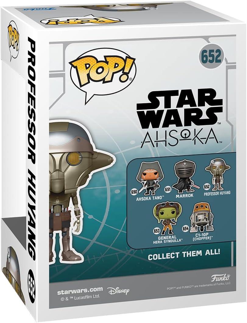 Funko Pop! Star Wars: Ahsoka TV - Professor Huyang - Star Wars Ahsoka - Vinyl-Sammelfigur - Geschenk
