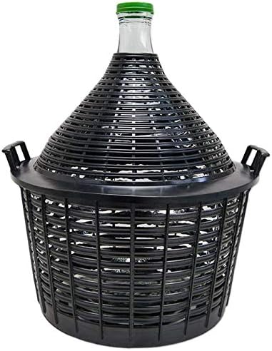 lilawelt24 WEINSET :GÄRBALLON 10 L + Gärbehälter 30L +Trichter+ Gärrohr+ Stopfen, Gäreimer, Gärfass,