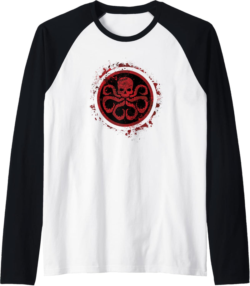 Marvel Hail Hydra Logo Raglan