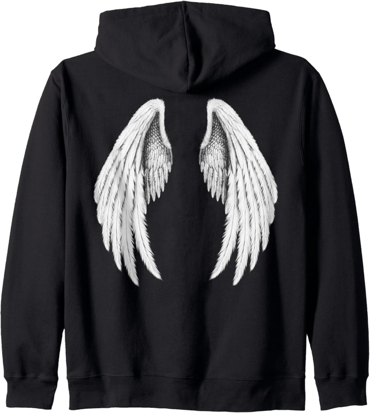 Engelhafte Flügel Kapuzenjacke