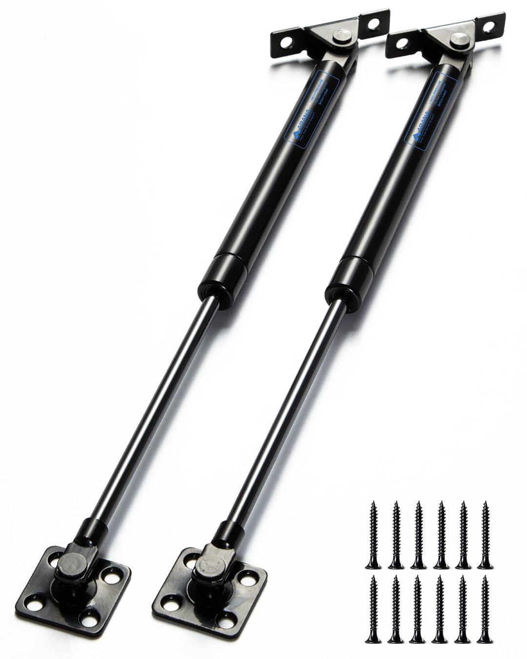 ARANA Gasdruckfeder 508 mm, 298 N, 2er-Pack; Gasdruckdämpfer, Gasfeder Dämpfer, geeignet für Schrank