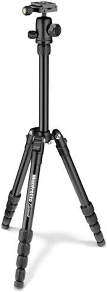 Manfrotto Element Traveller Aluminium Kit, Schwarz Schwarz 143 cm Alu klein Single, Schwarz 143 cm A
