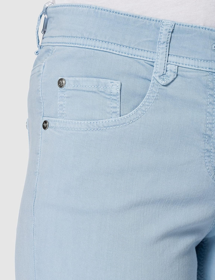 Atelier GARDEUR Damen Sommerhose 38 Slim Blau, 38 Slim Blau
