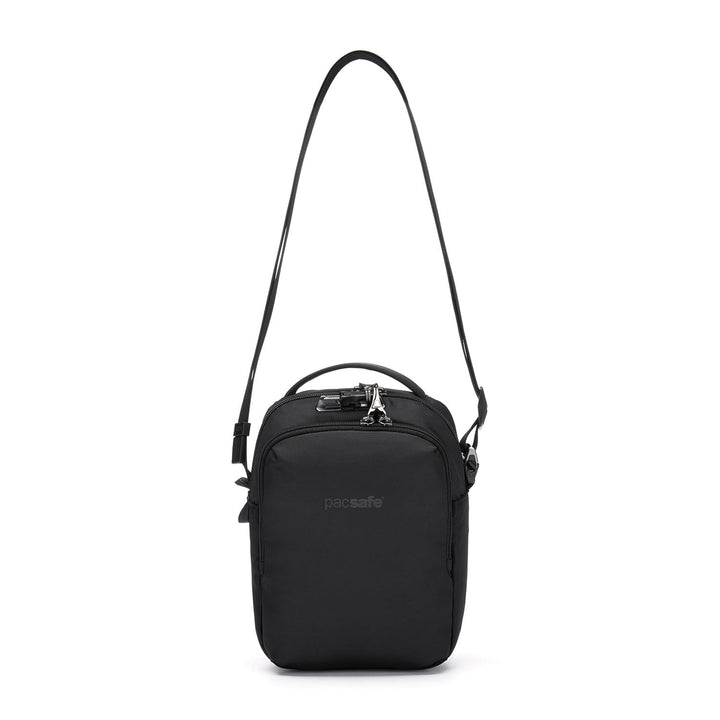 Pacsafe Pacsafe V Companion Crossbody Umhängetasche, Unisex, für Erwachsene Jet Black, Jet Black
