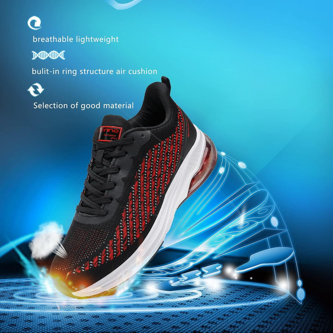 frysen Herren Damen Sportschuhe Fitness Schuhe Running Sneaker Sport Sneakers Laufschuhe Trekkingsch