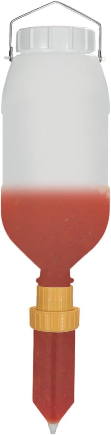 Generisch Sossenflasche - Drückflasche Für Saucen - 2,5 Liter Aufhängbarer Behälter Für Ketchup Mayo