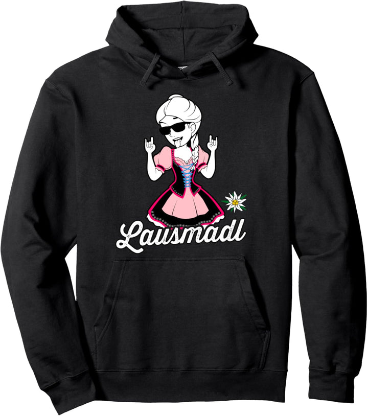 Lausmadl Bayern Madl Tracht Trachtenshirt Damen Lausmadl Pullover Hoodie