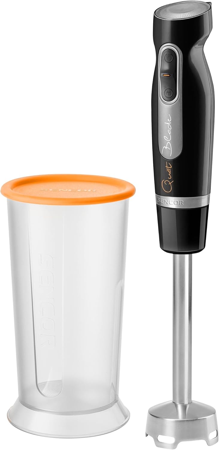 Sencor Professioneller Extra-Leiser Stabmixer - 600W, Multifunktional mit Turbo-Geschwindigkeit, Ede